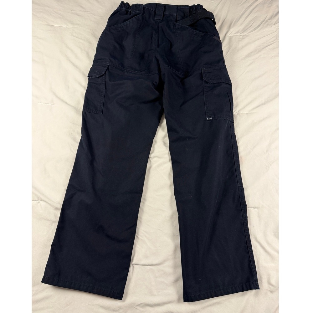 5.11 Tactical Womens Cargo Pants Blue Ripstop‎ Utility Work Pants Size 4 EMS Law - Picture 5 of 7